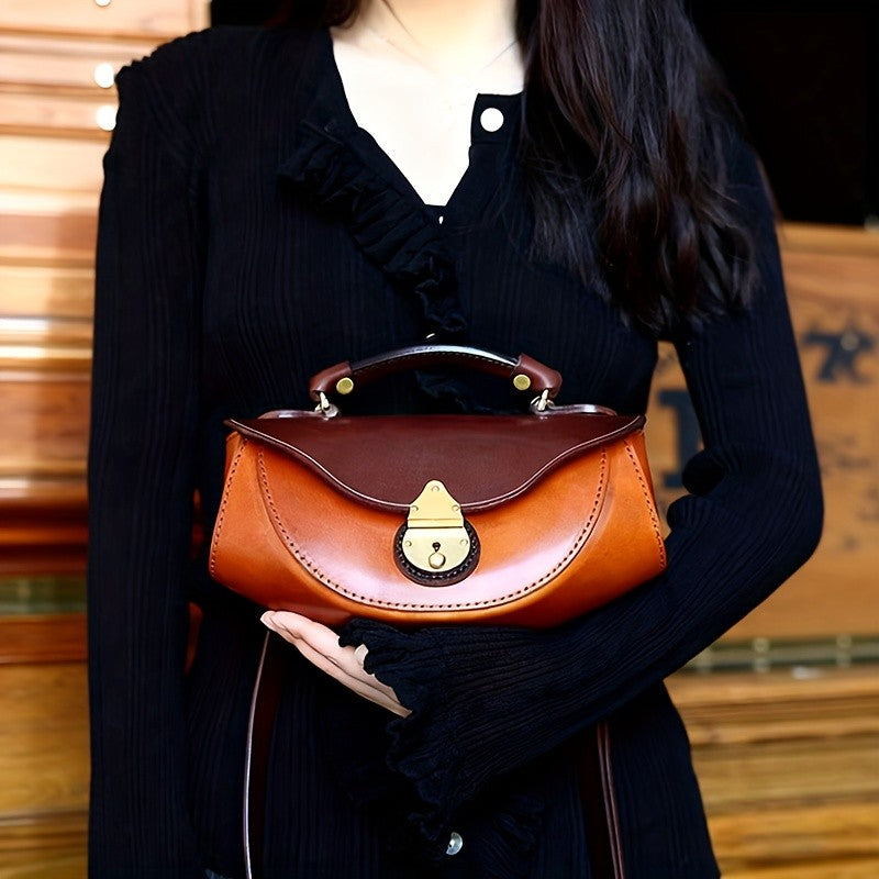 Elegant Genuine Leather Handbag