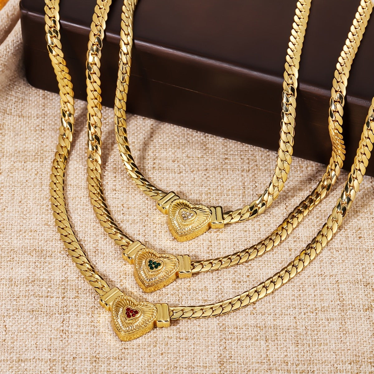 18k Heart Pendant Necklace