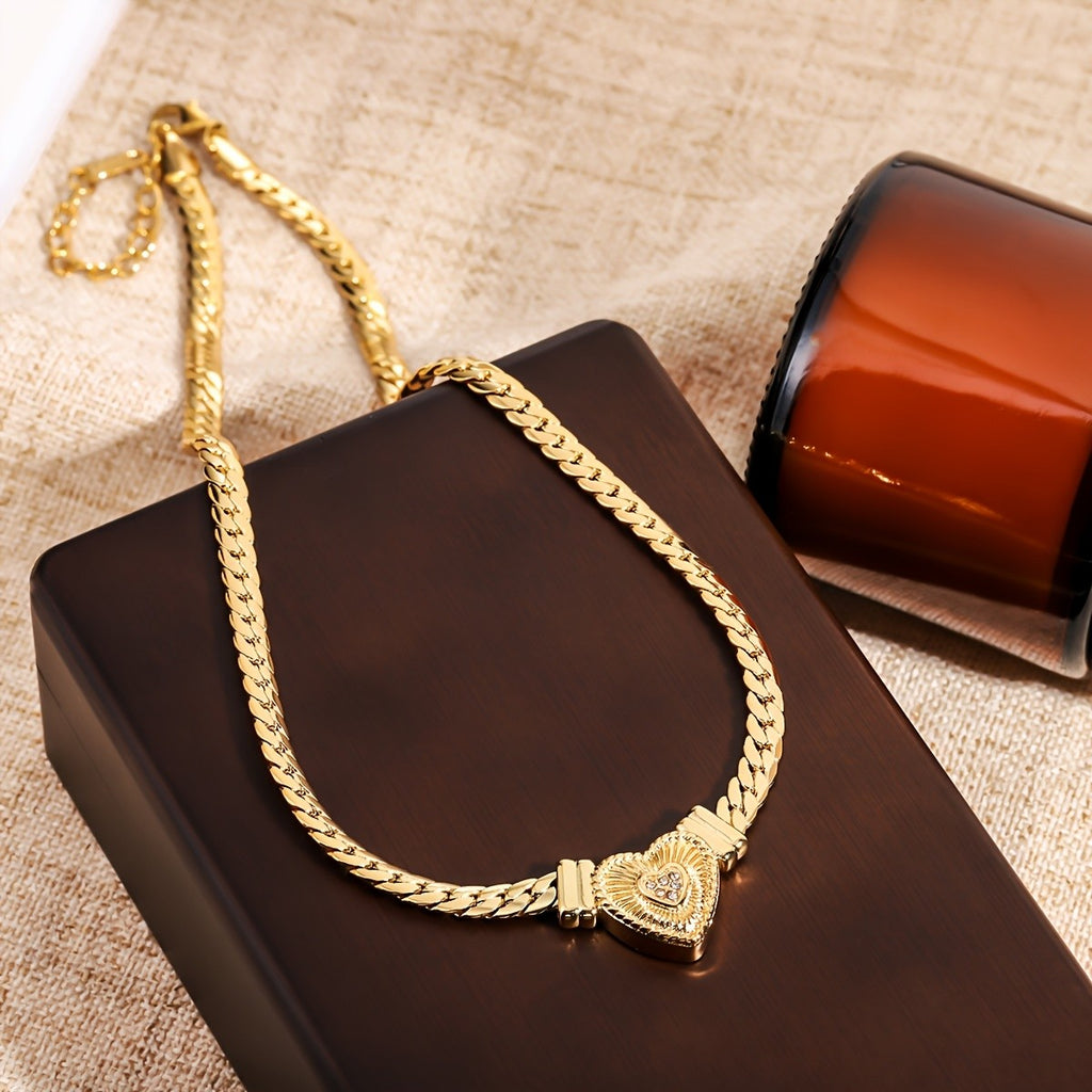 18k Heart Pendant Necklace