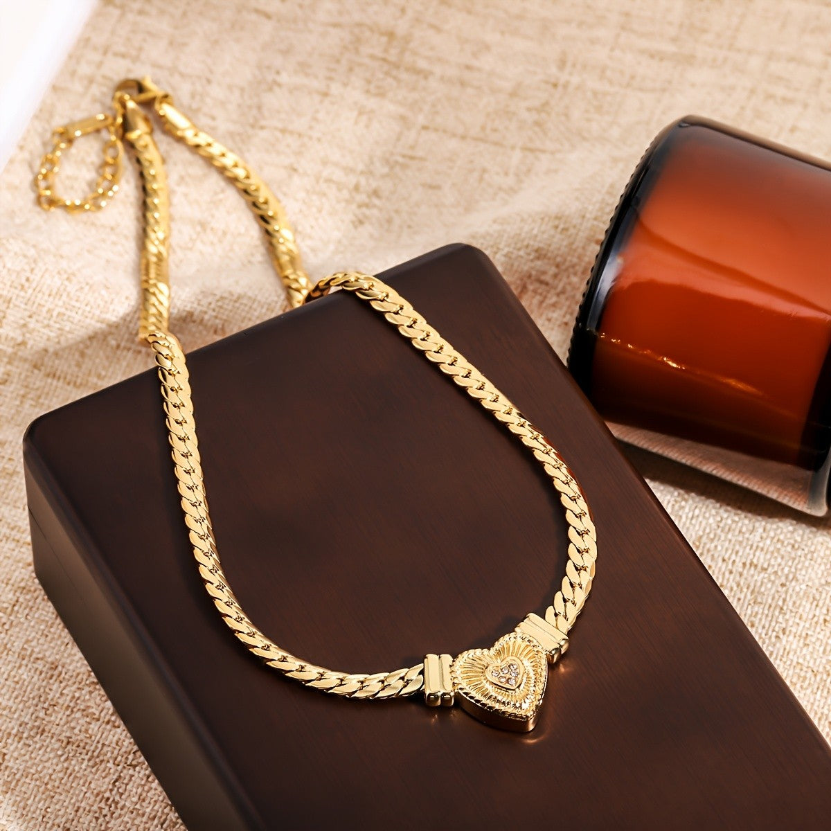 18k Heart Pendant Necklace