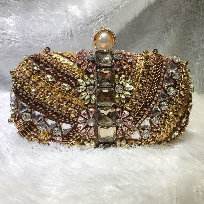Vintage Rhinestone Clutch
