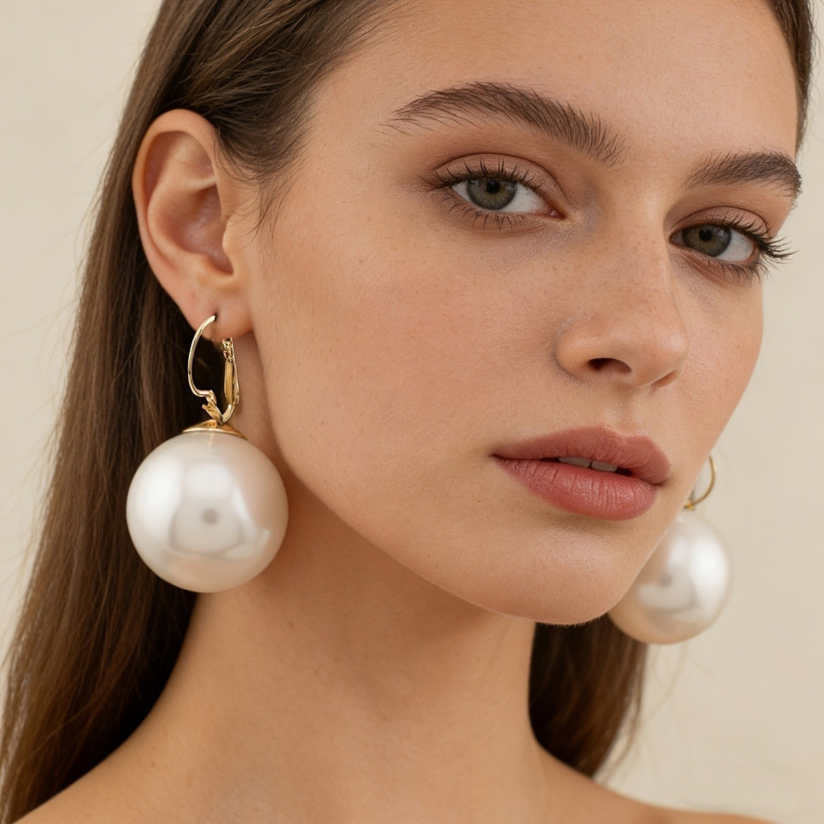 Vintage Pearl Drop Earrings