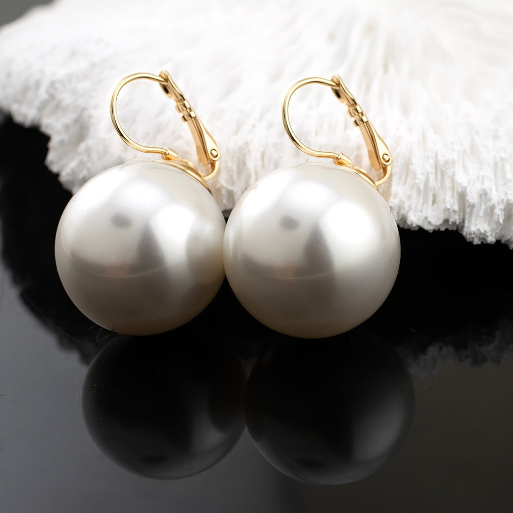 Vintage Pearl Drop Earrings