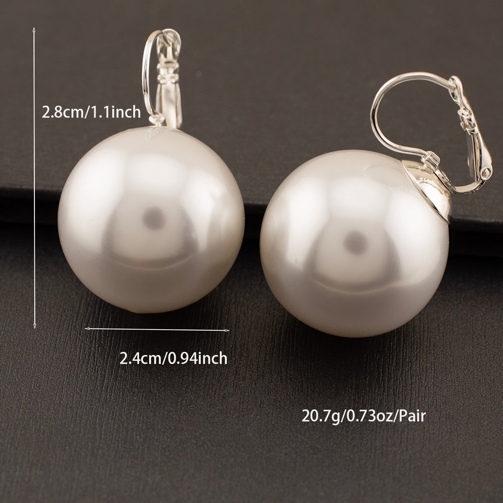 Vintage Pearl Drop Earrings