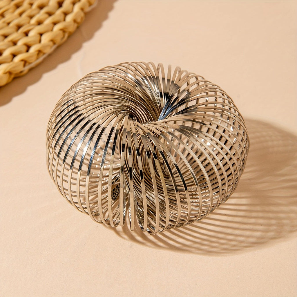 18k Geometric Woven Bracelet