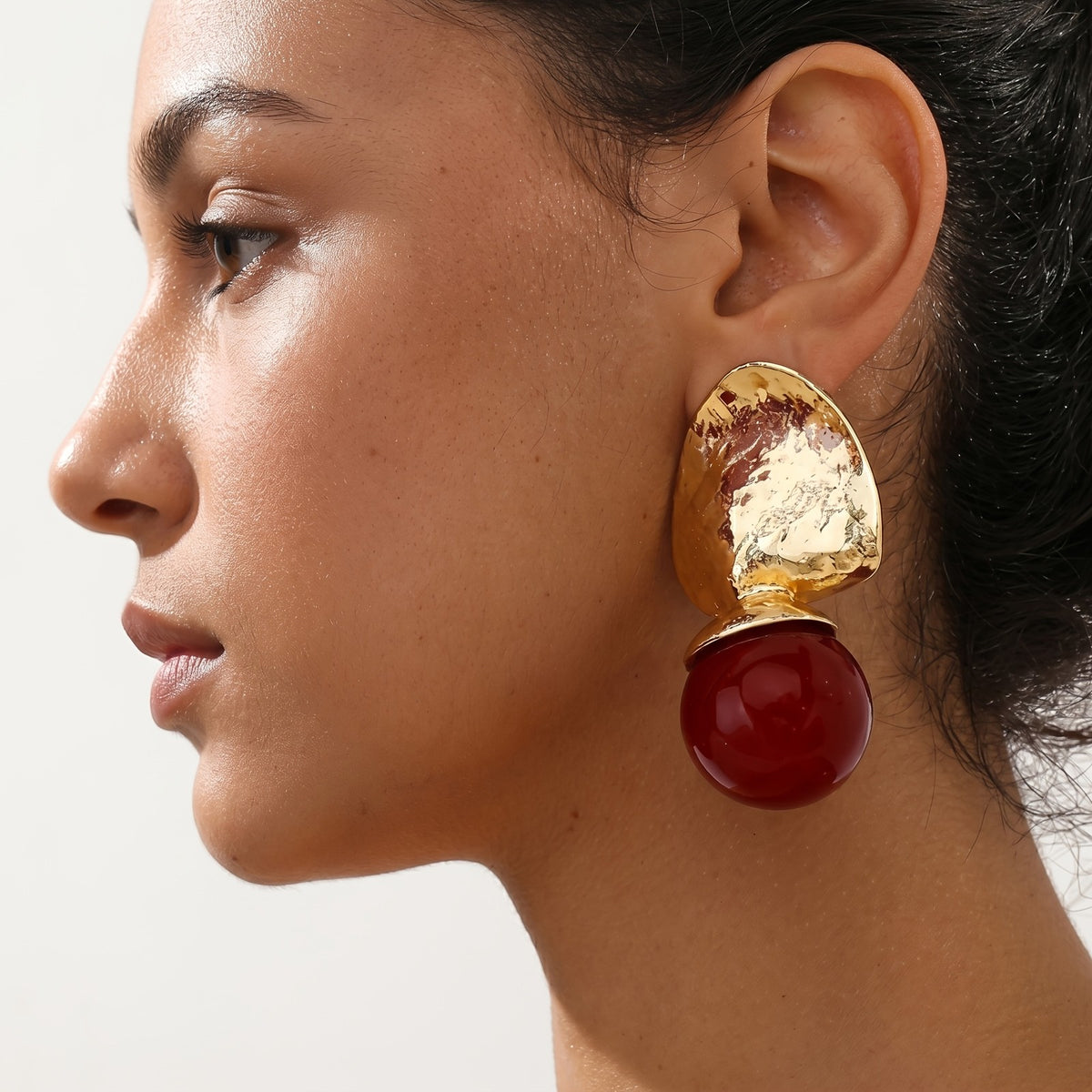 18k Elegant Drop Earrings
