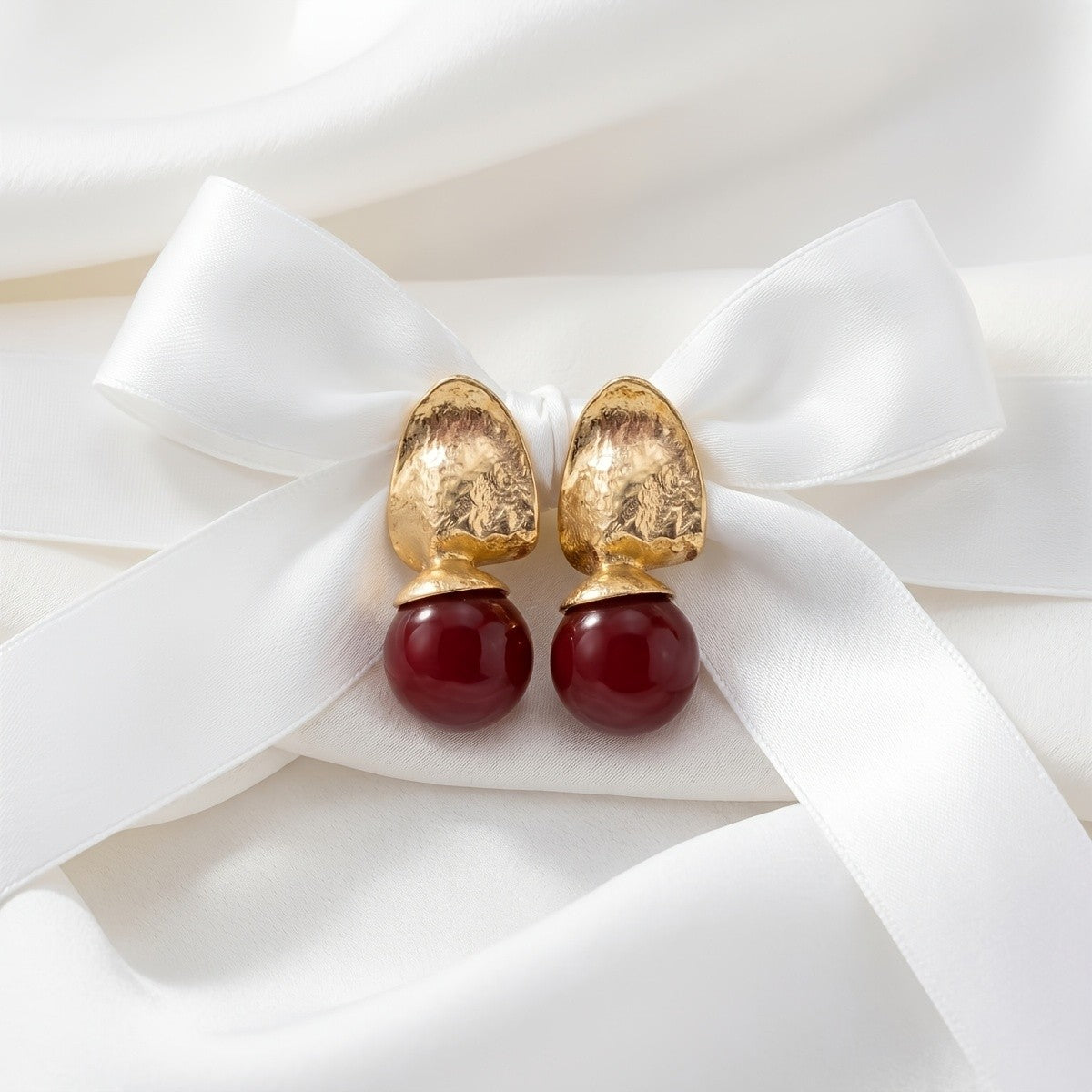 18k Elegant Drop Earrings