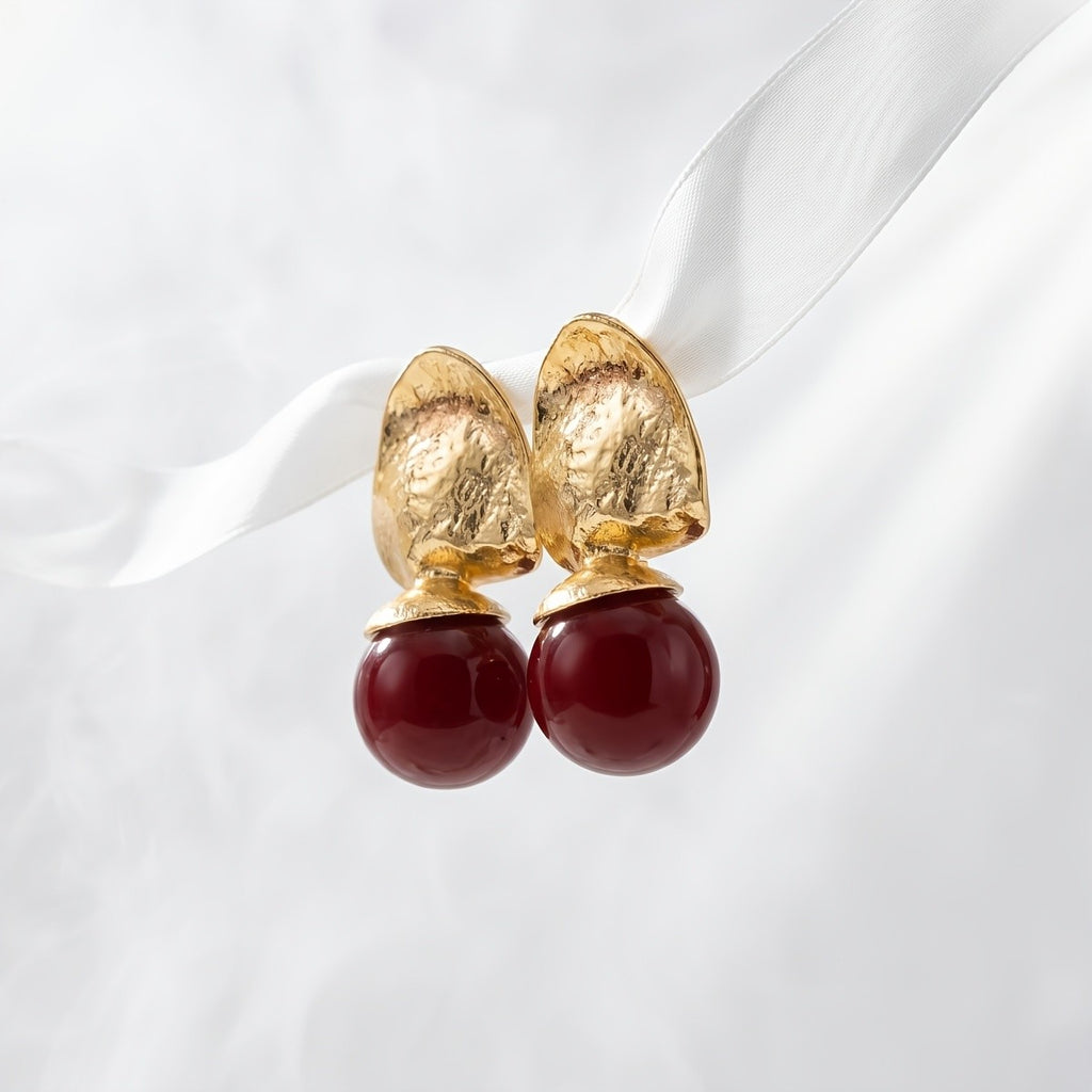 18k Elegant Drop Earrings