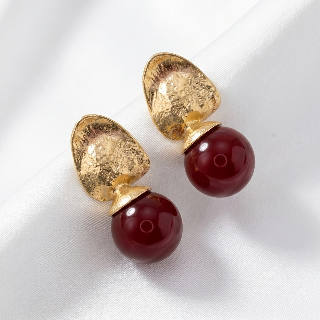 18k Elegant Drop Earrings
