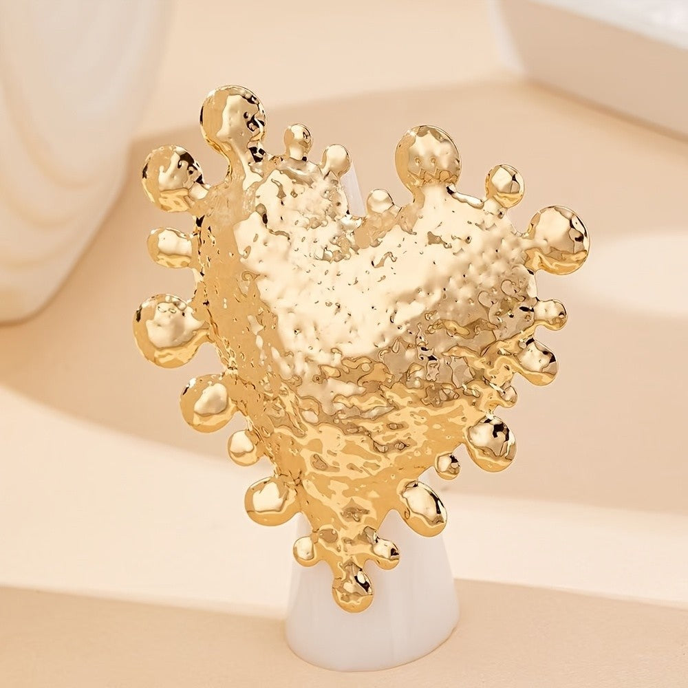 18k Vintage Heart Ring