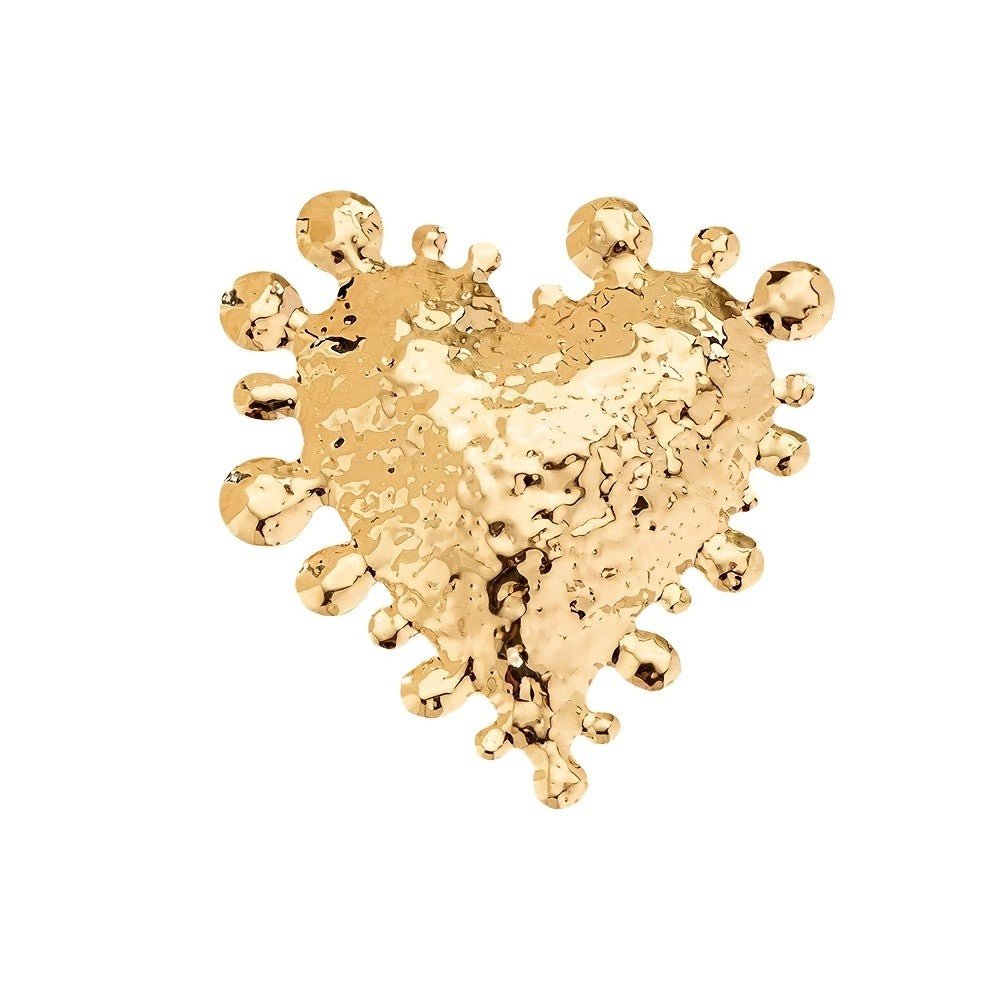 18k Vintage Heart Ring