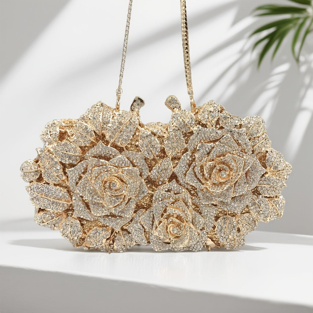 18k Glam Rose Clutch