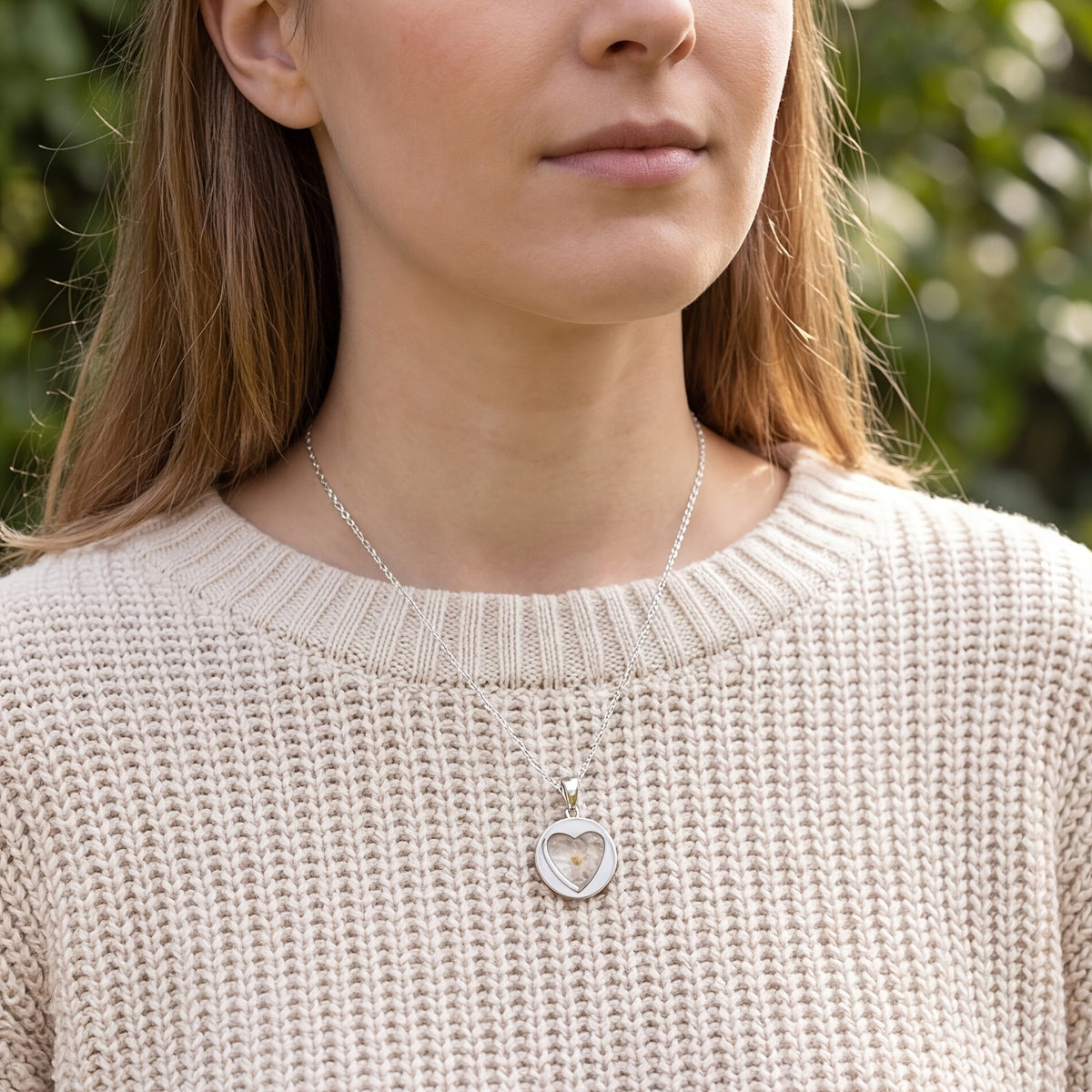 Elegant Heart Locket Necklace