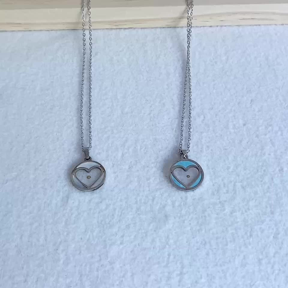 Elegant Heart Locket Necklace