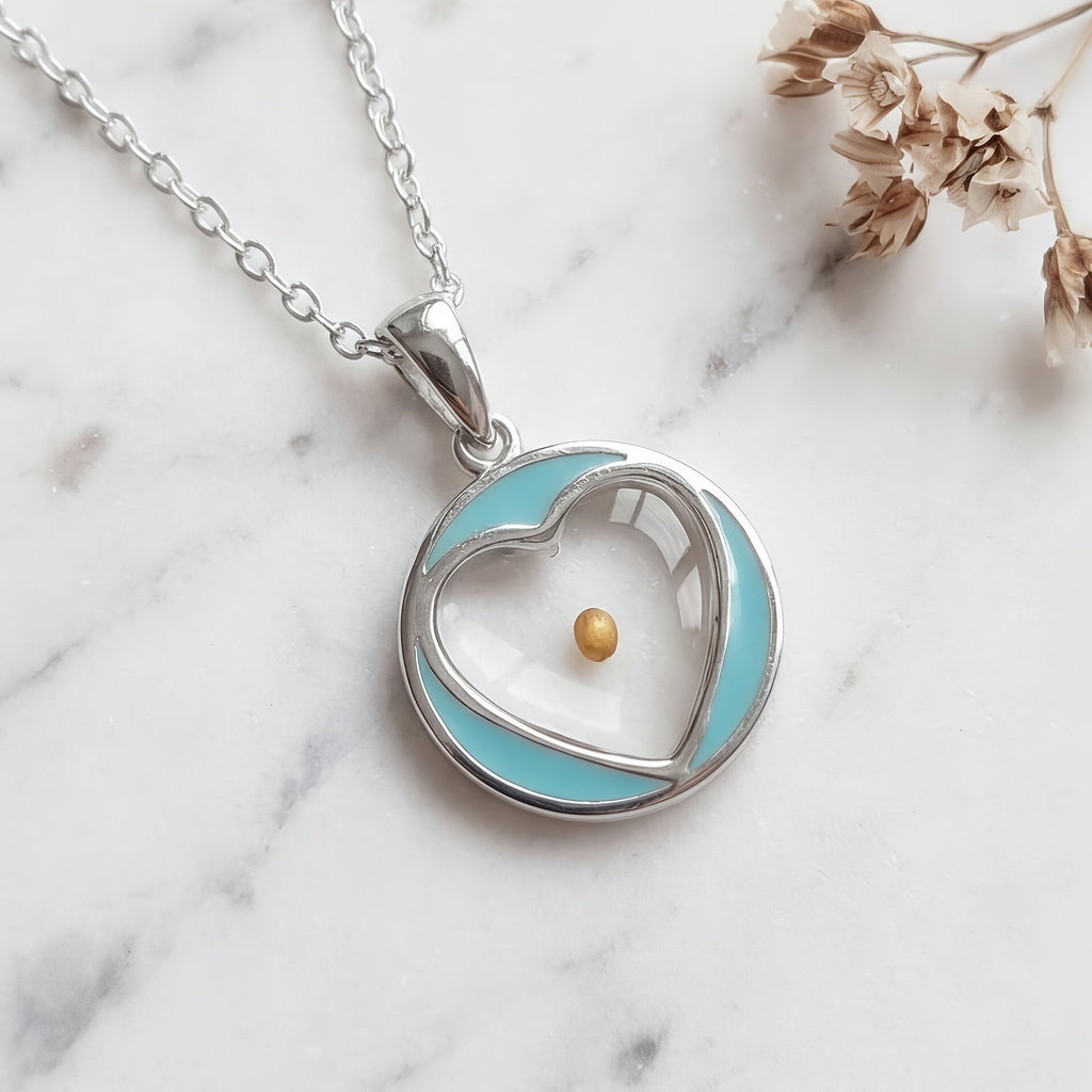 Elegant Heart Locket Necklace