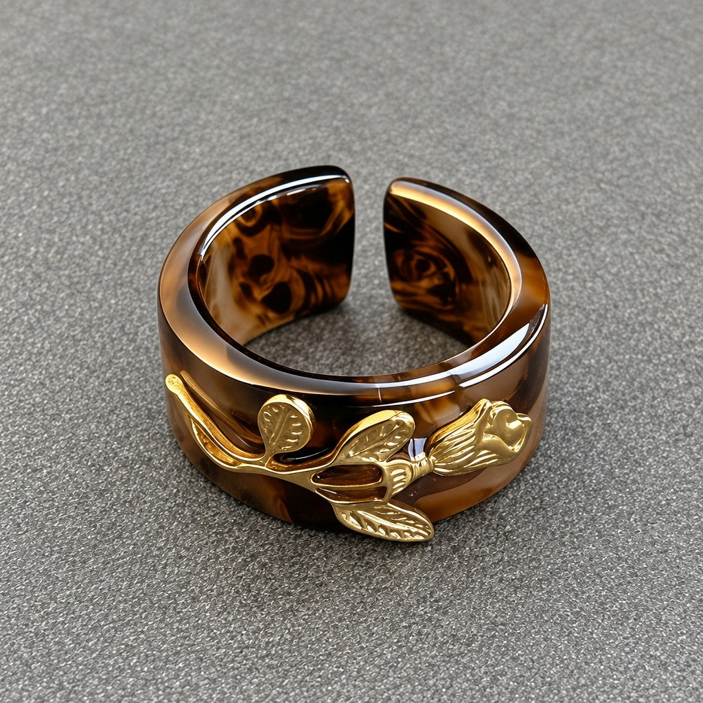 18k Pastoral Rose Ring