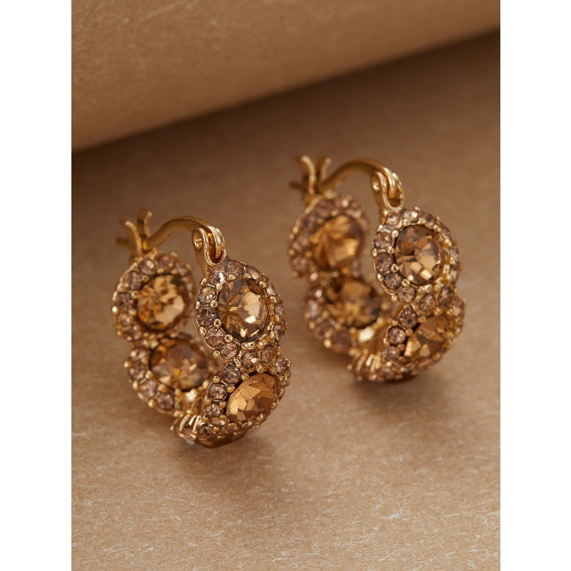Elegant Vintage Hoop Earrings