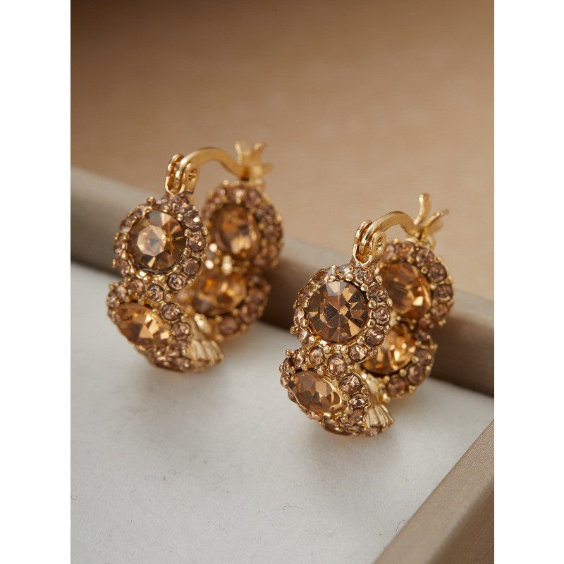 Elegant Vintage Hoop Earrings