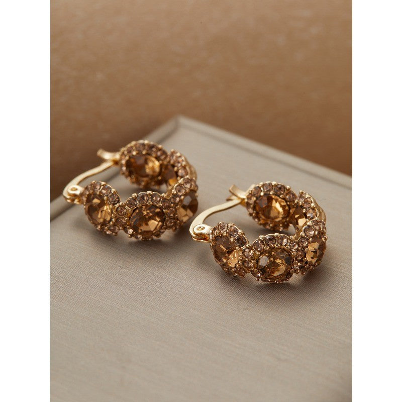 Elegant Vintage Hoop Earrings