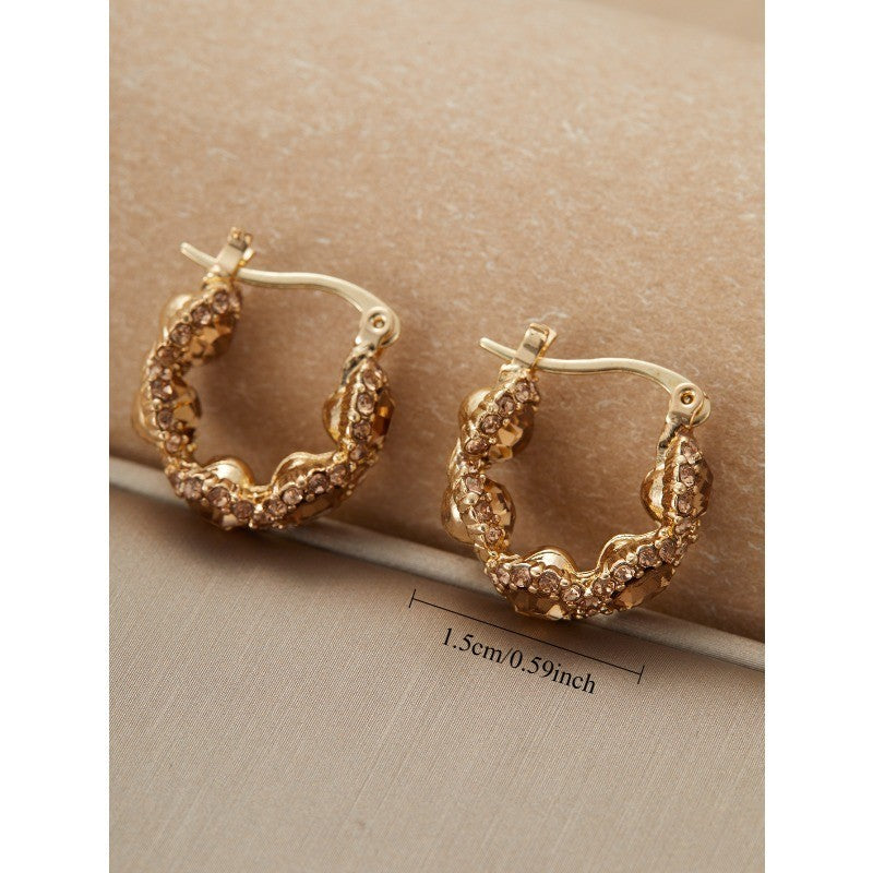 Elegant Vintage Hoop Earrings