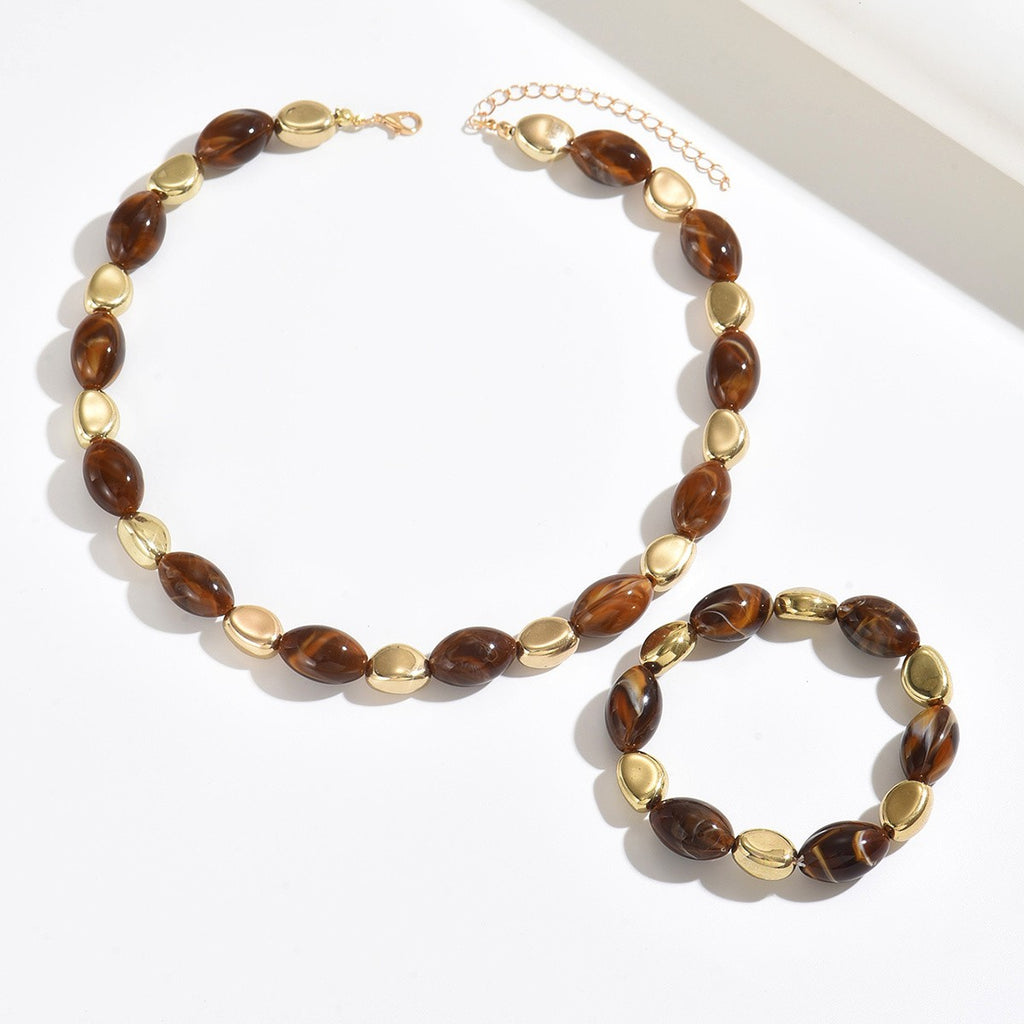 Vintage Resin Jewelry Set