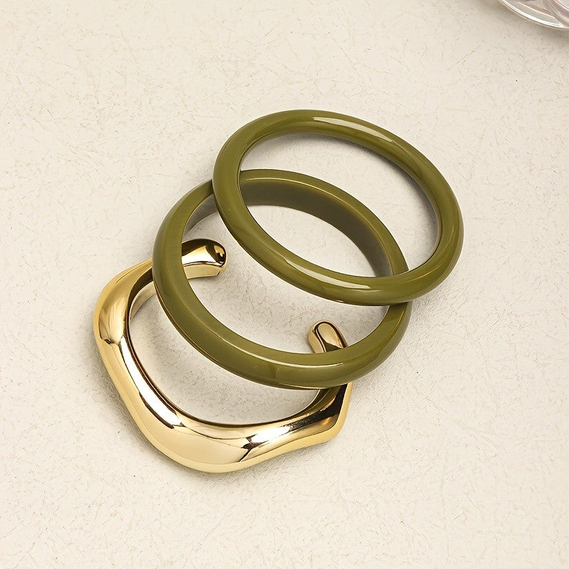 3PC Boho Geometric Bracelet Set