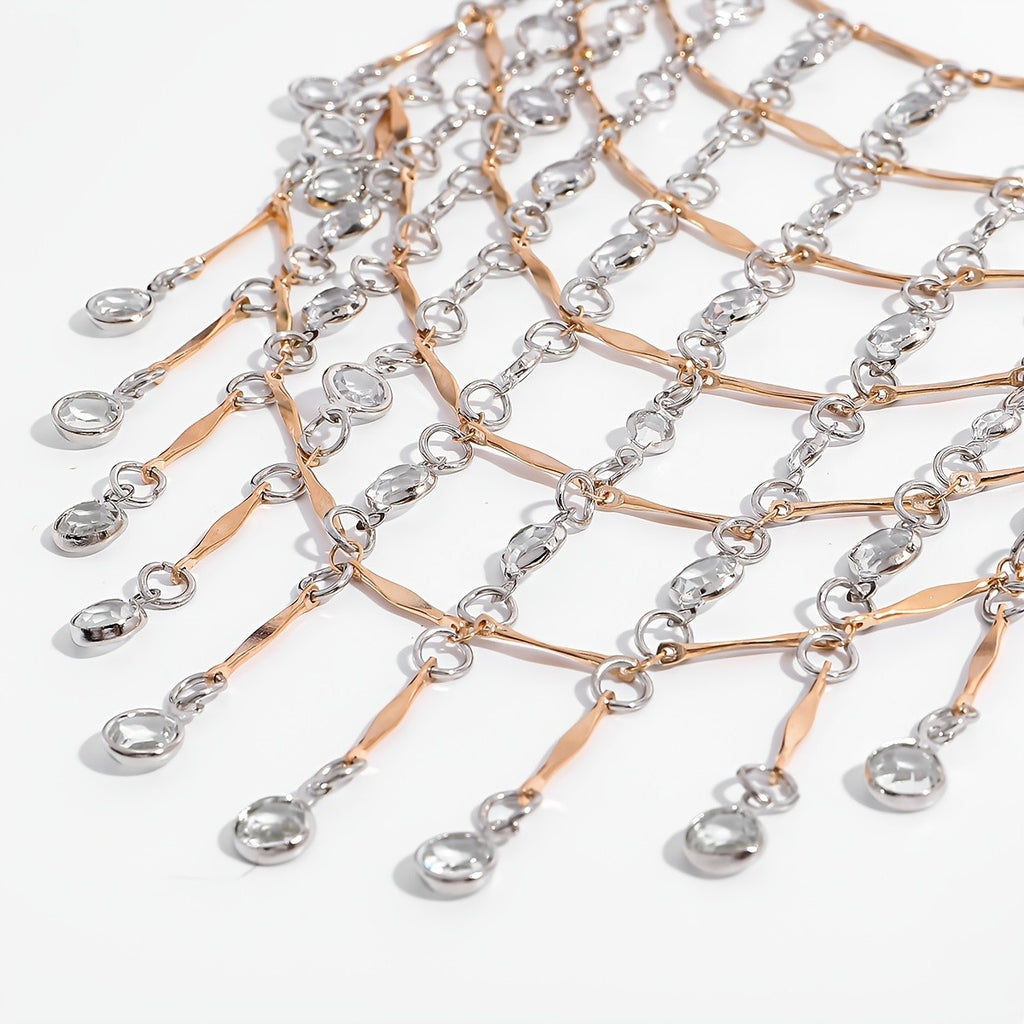 Vintage Multi-Layer Drop Necklace