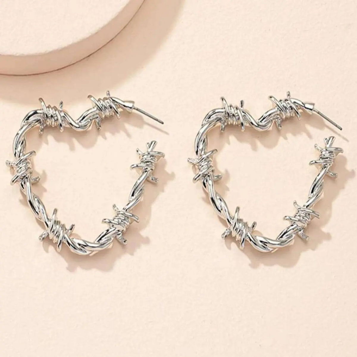 Twisted Vine Hoop Earrings