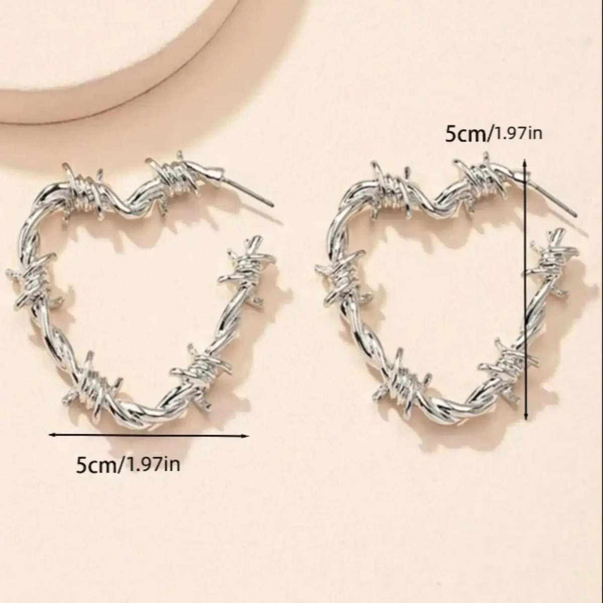Twisted Vine Hoop Earrings