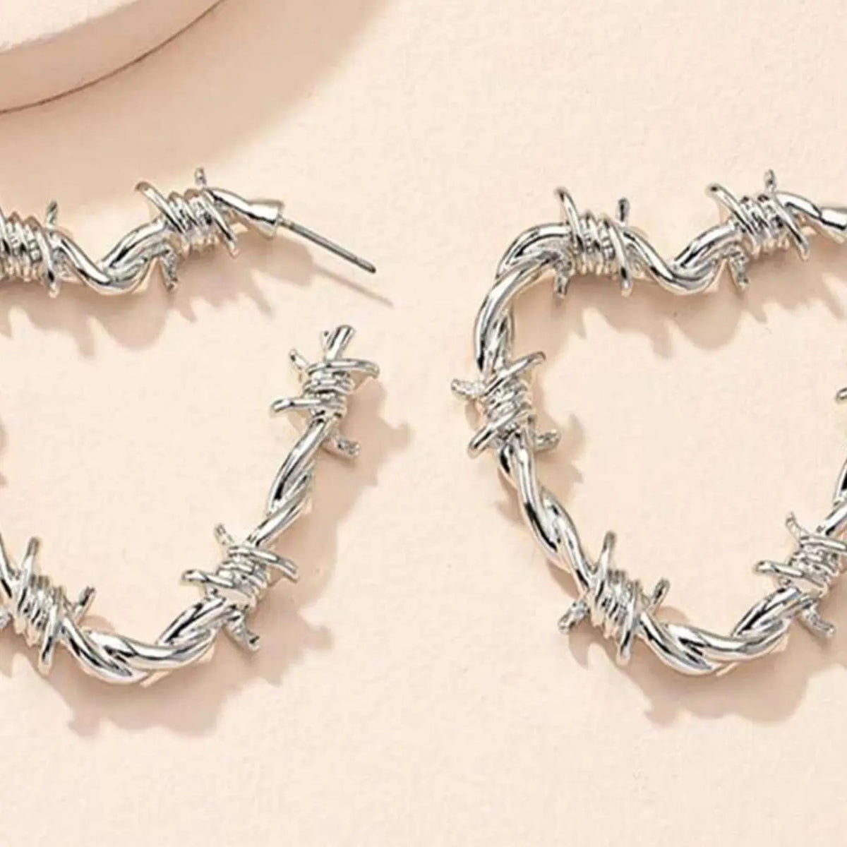 Twisted Vine Hoop Earrings