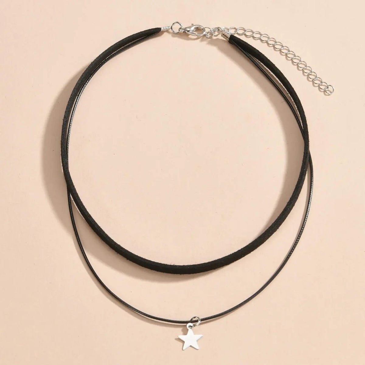 Minimal Star Choker Necklace