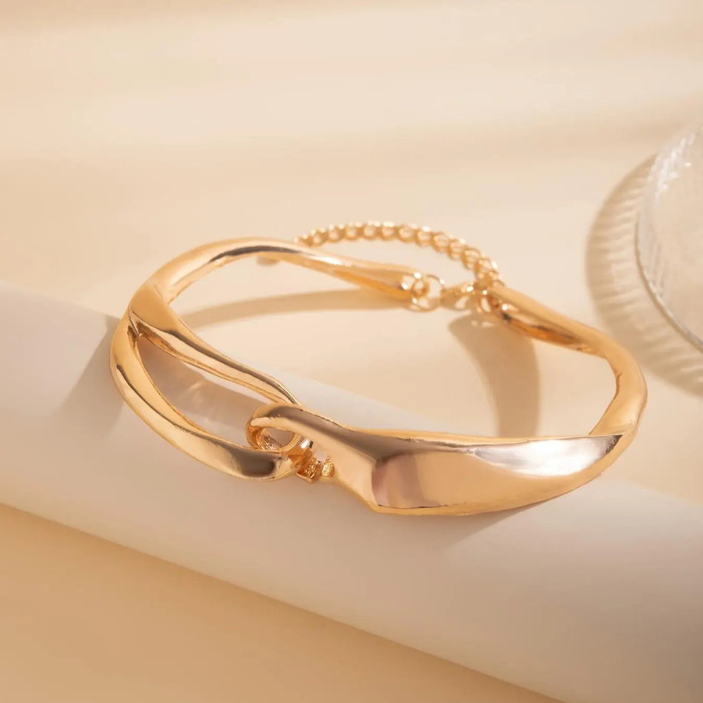 18k Elegant Link Necklace