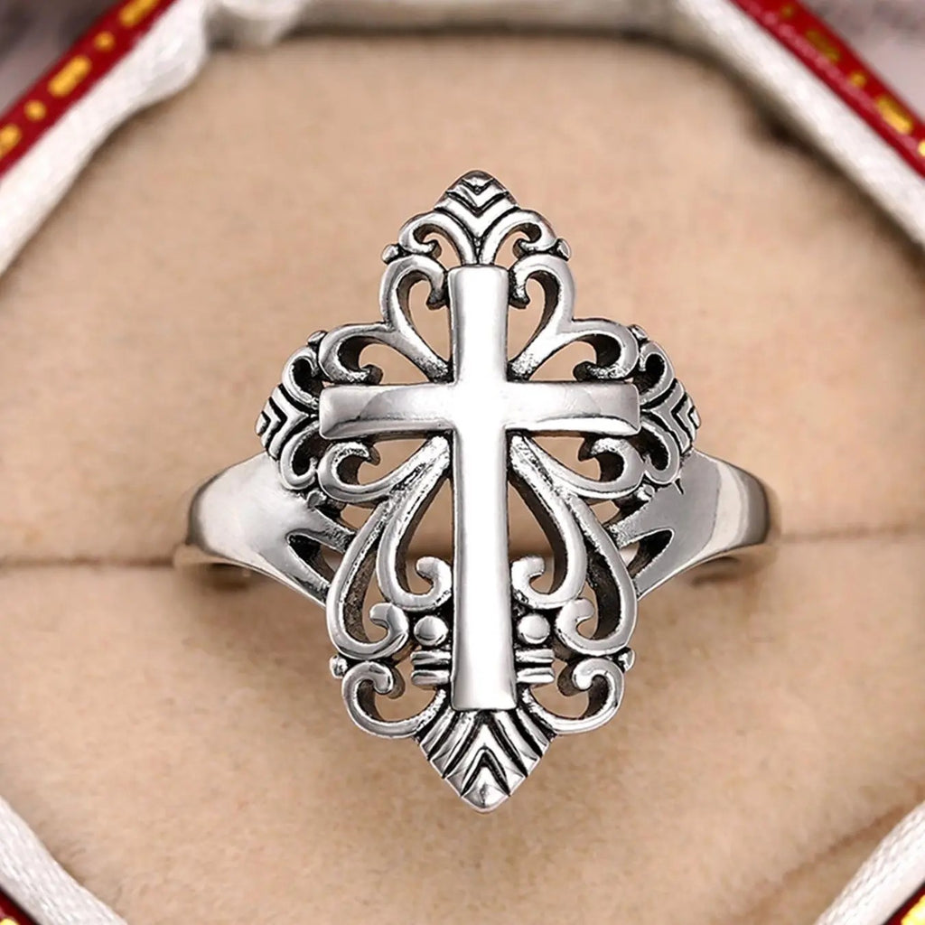 Vintage Cross Ring