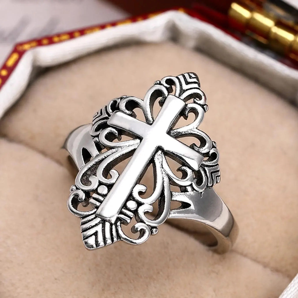 Vintage Cross Ring
