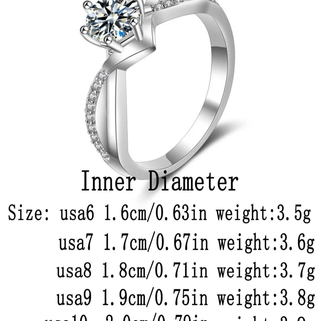 Geometric Criss Cross Ring