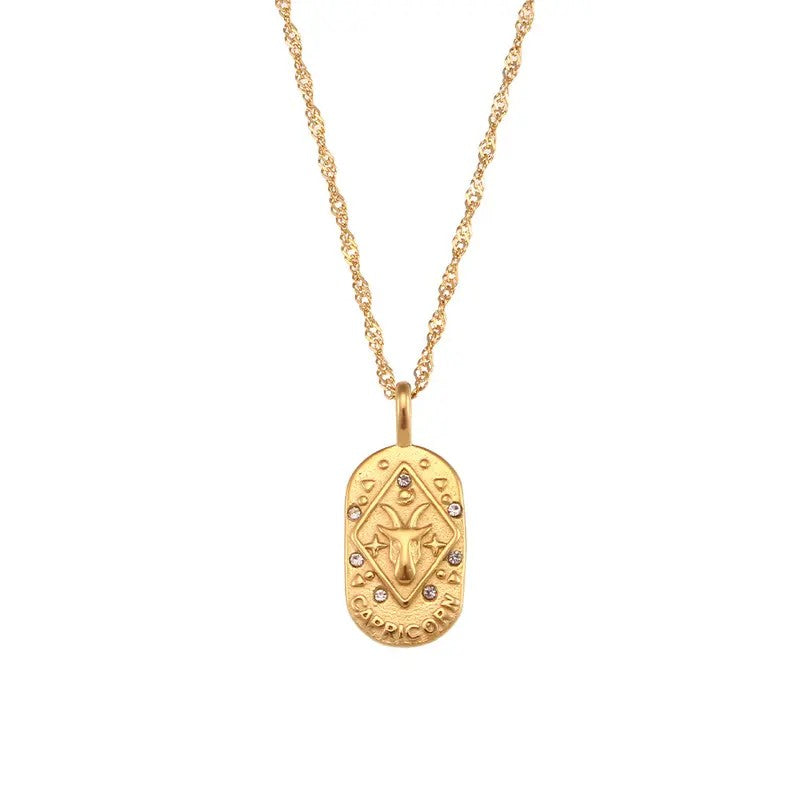 18k Vintage Constellation Necklace
