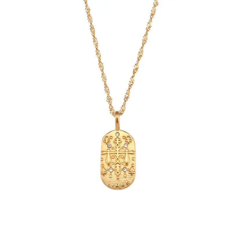 18k Vintage Constellation Necklace