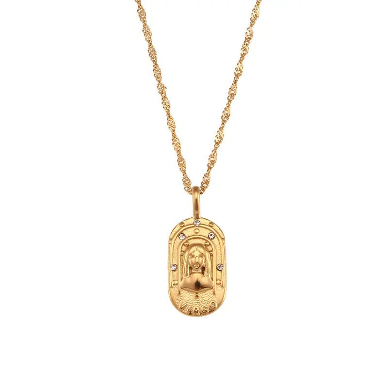 18k Vintage Constellation Necklace