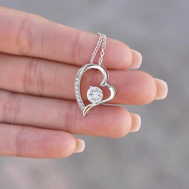 Elegant Heart Pendant Necklace