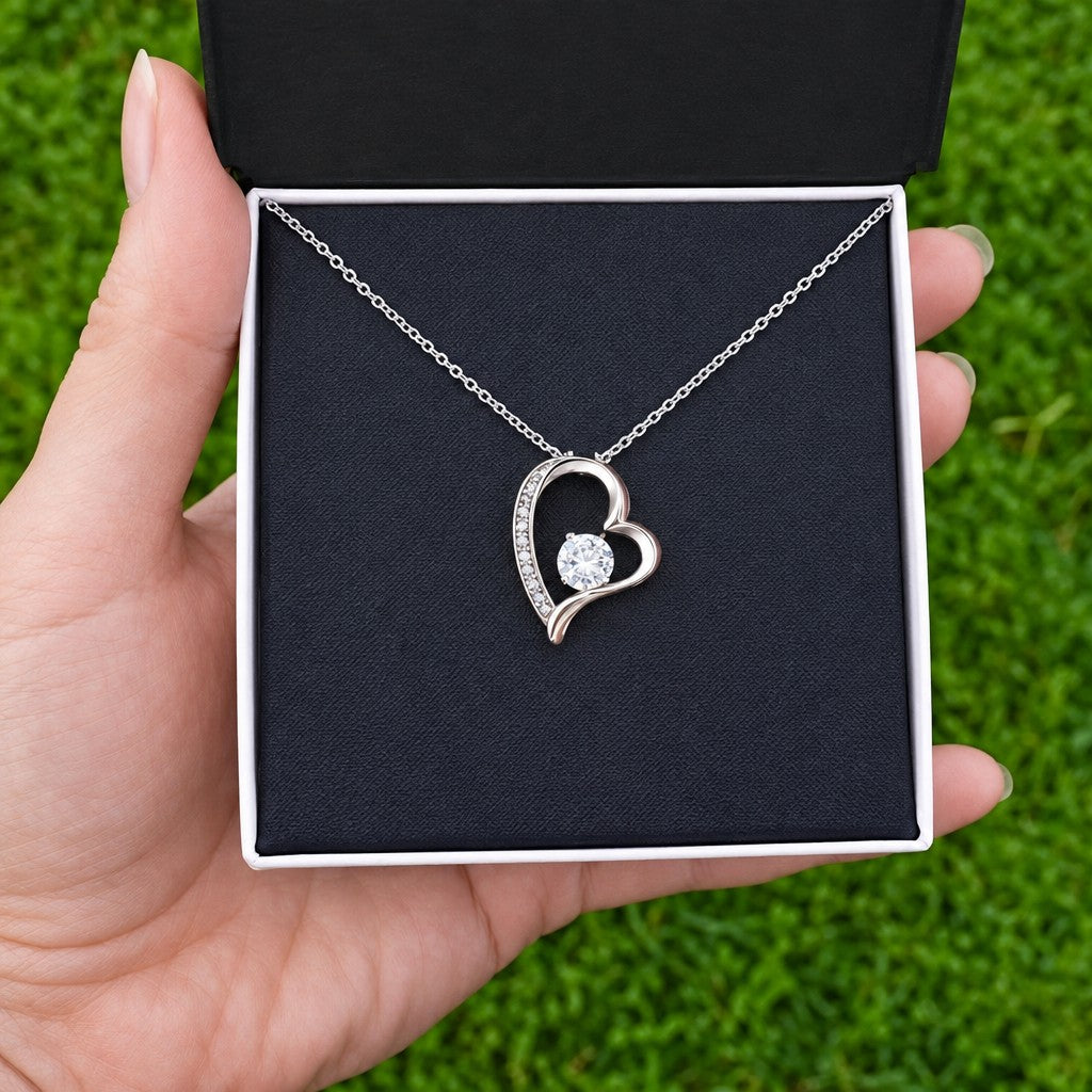 Elegant Heart Pendant Necklace