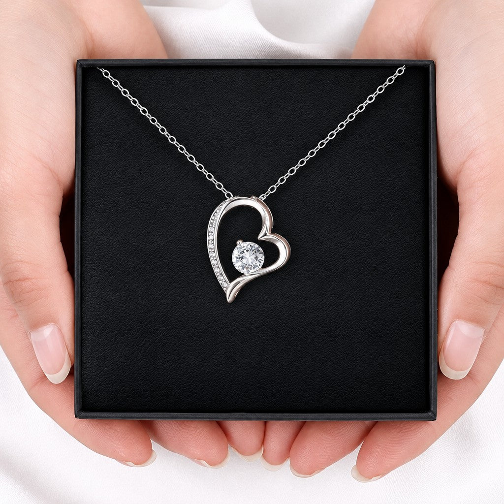 Elegant Heart Pendant Necklace