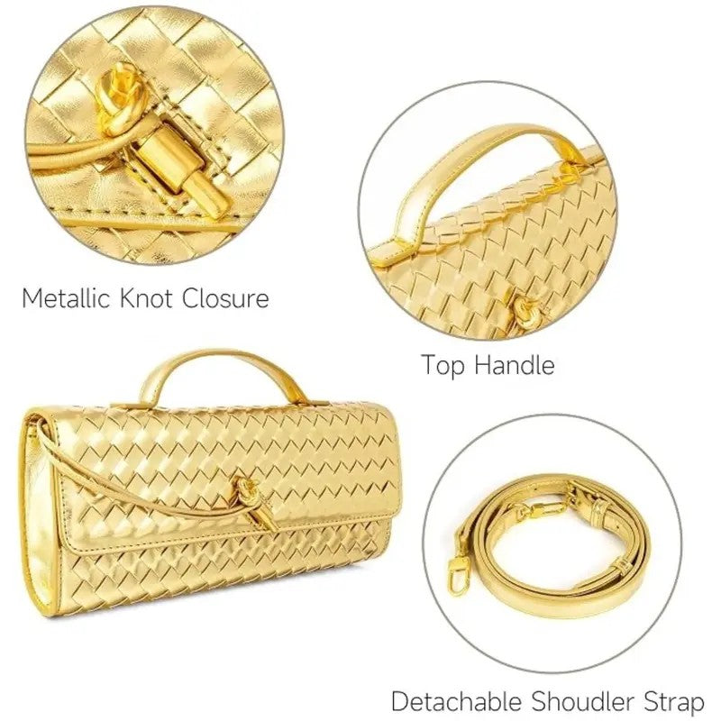 Elegant Woven Clutch