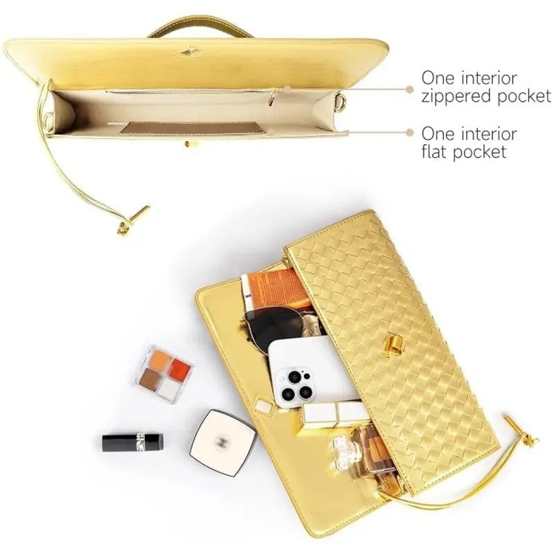 Elegant Woven Clutch