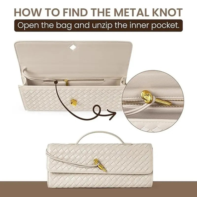 Elegant Woven Clutch
