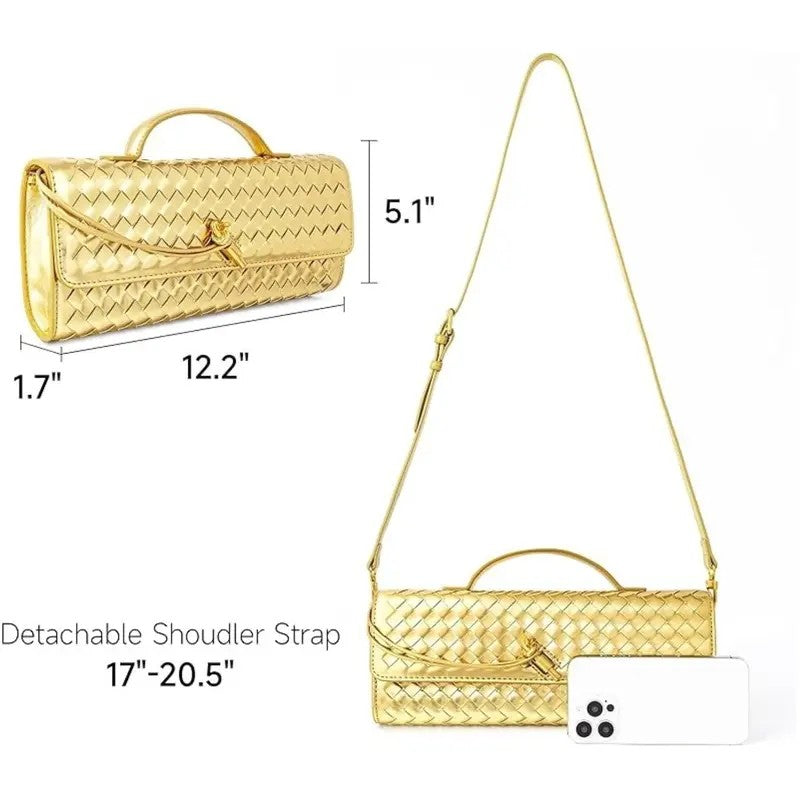 Elegant Woven Clutch