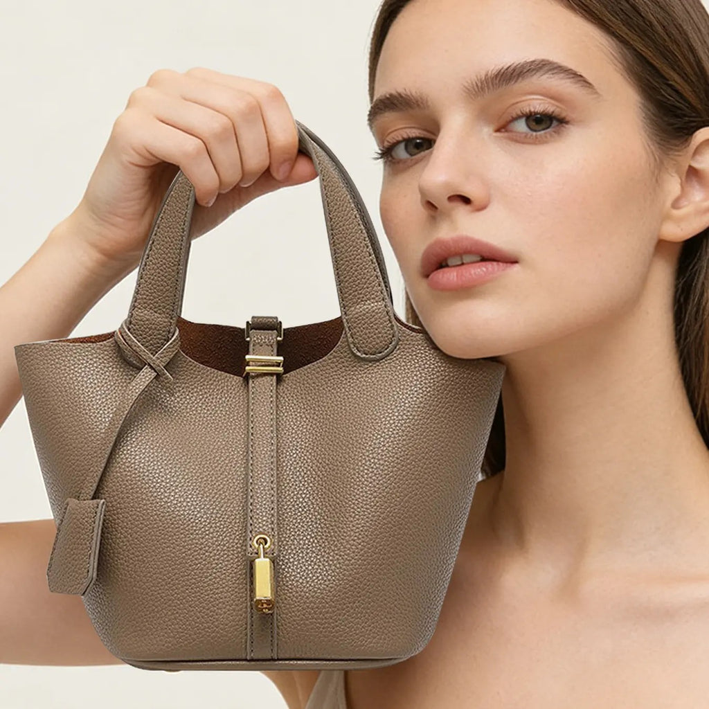 Elegant Minimal Bucket Bag