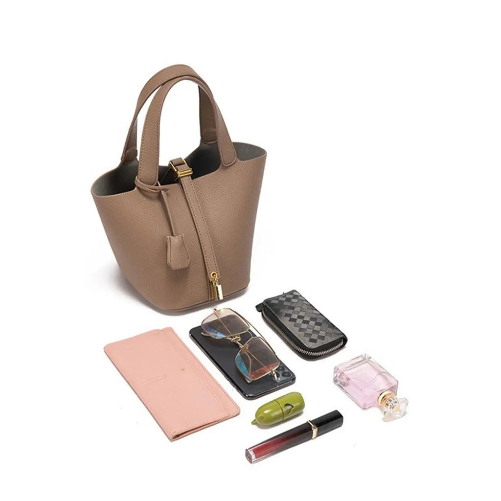 Elegant Minimal Bucket Bag