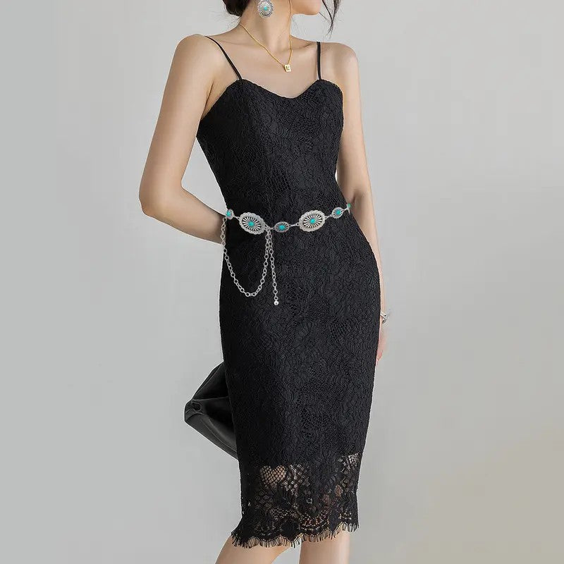 Boho Western Concho Waist Chain
