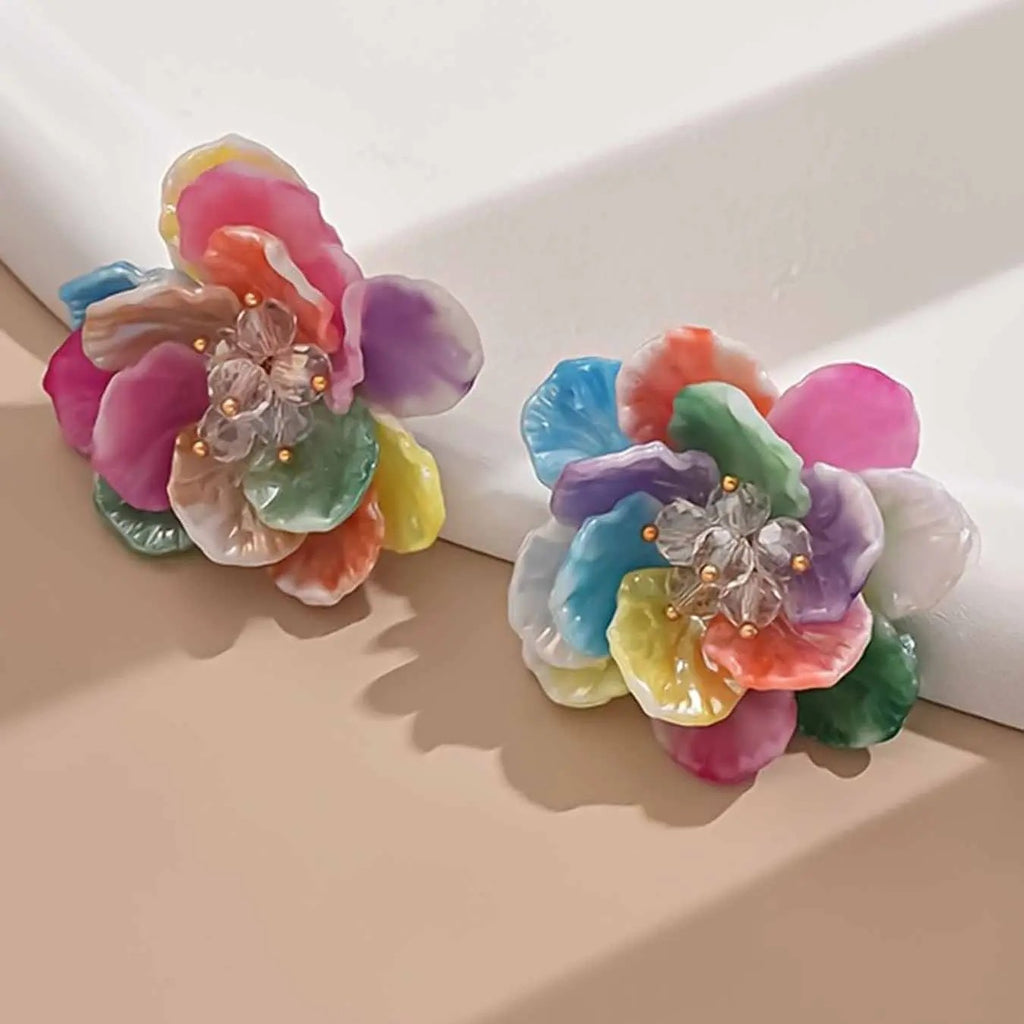 Boho Flower Earrings