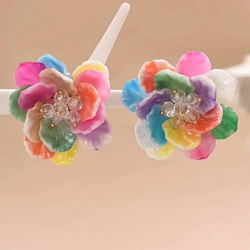 Boho Flower Earrings